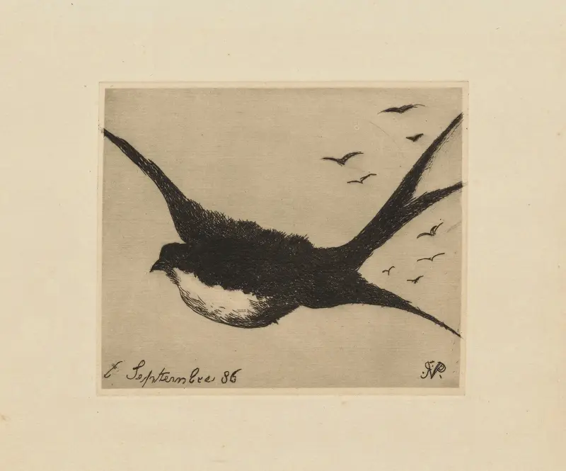 Hirondelle av Paul Gachet