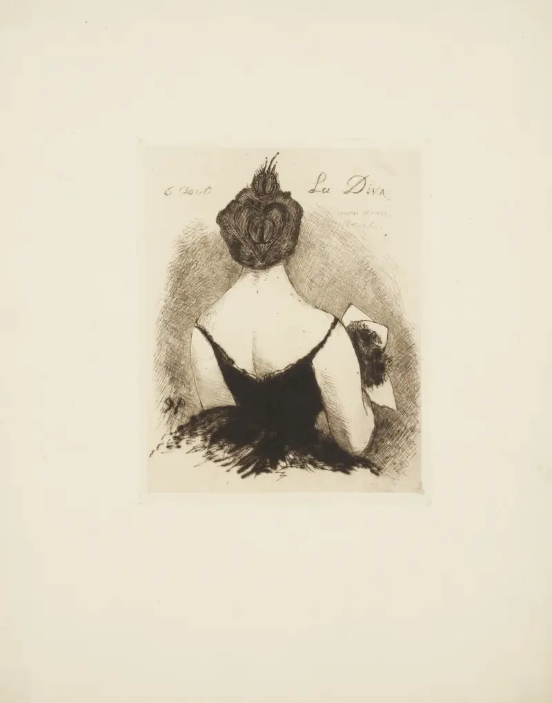 The Diva (La Diva) av Paul Gachet