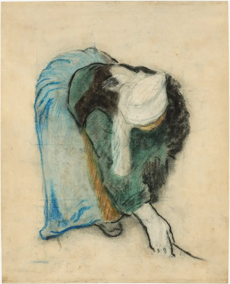 Die Ährenleserin aus der Bretagne von Paul Gauguin
