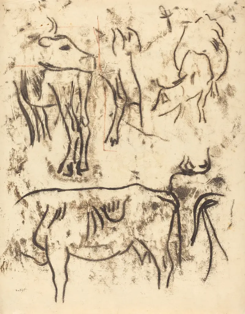 Studie zvířat, Paul Gauguin