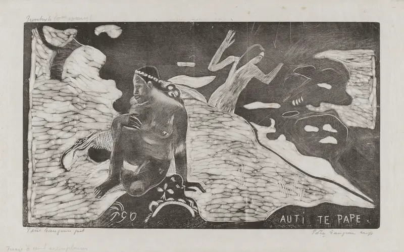 Auti Te Pape (Frauen am Fluss) – Nr. 1 von Paul Gauguin