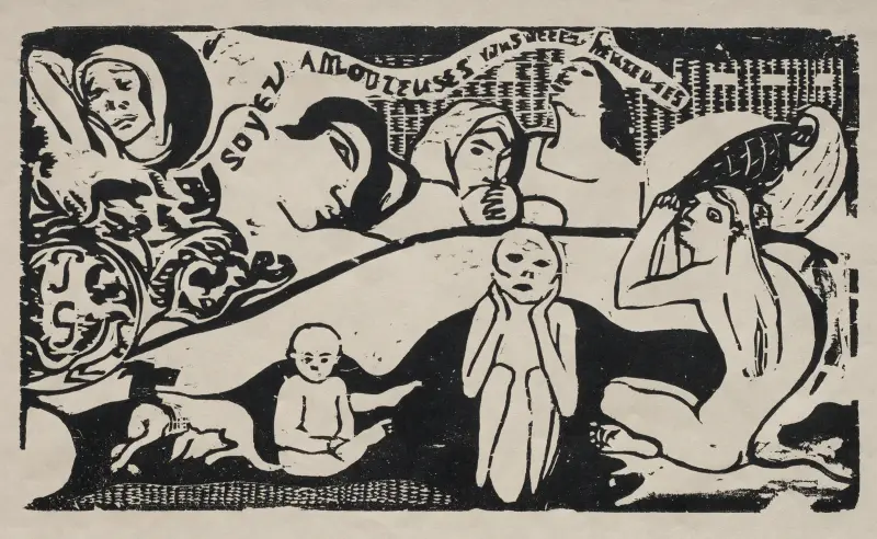 Älska och du blir lycklig av Paul Gauguin