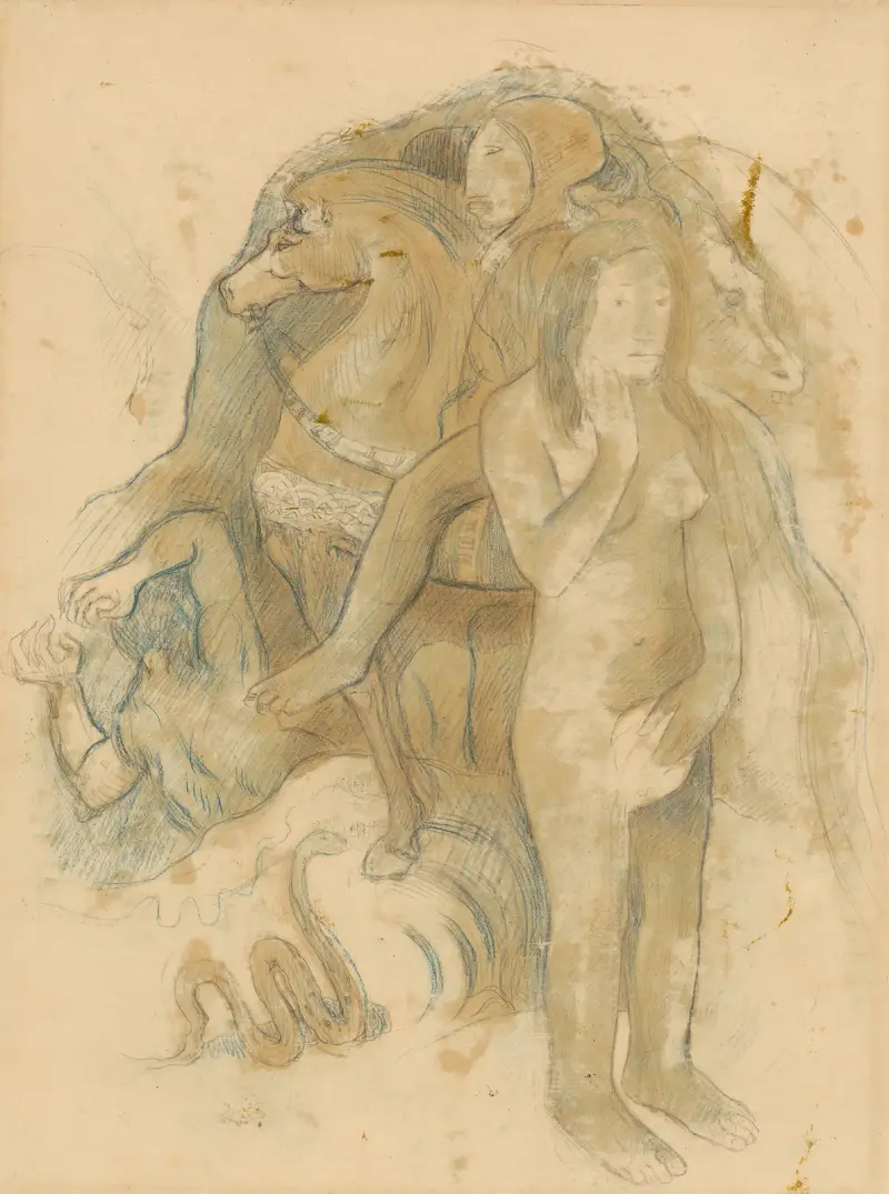 Ewa [„Koszmar”], 1899 – nr 1, Paul Gauguin