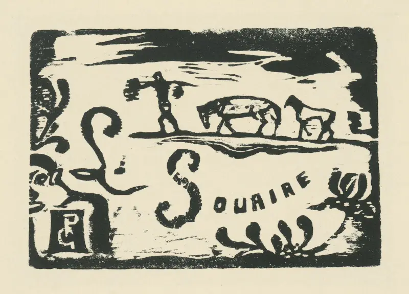 Koně, Paul Gauguin