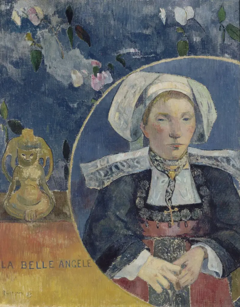 La Belle Angèle av Paul Gauguin