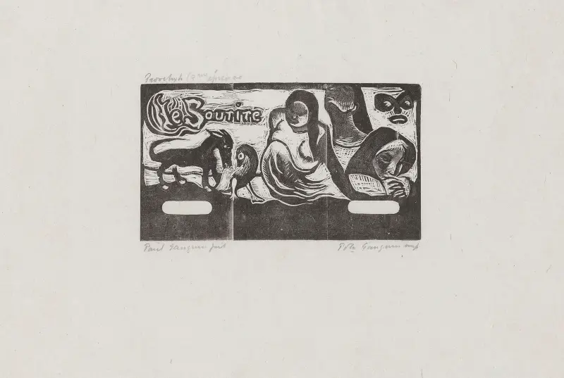 Das Lächeln – Nr. 1 von Paul Gauguin