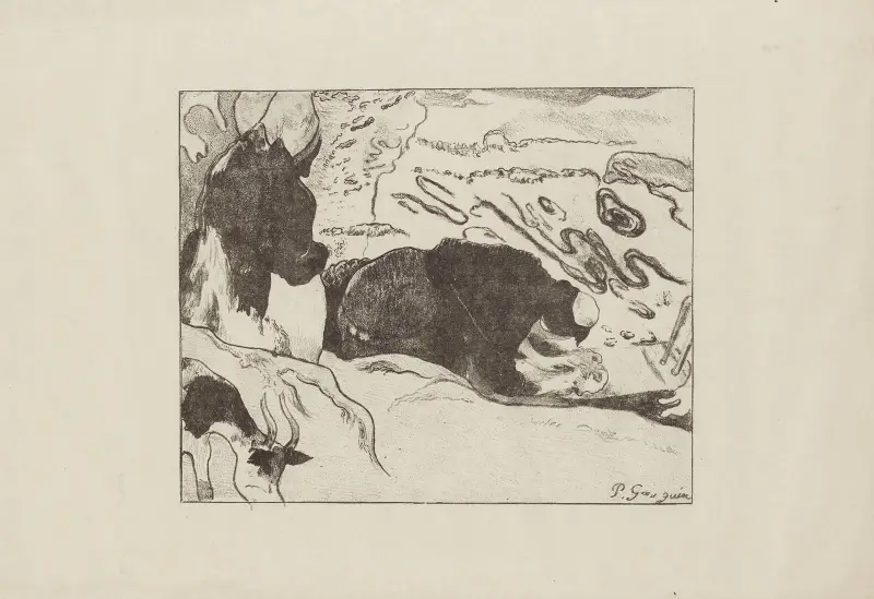Praczki, 1889 – nr 1, Paul Gauguin
