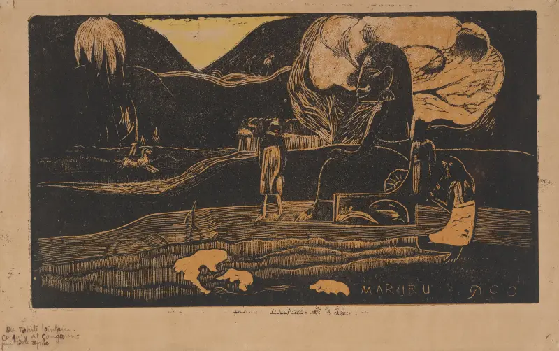 Maruru (Díky), 1894 – Nr. 1, Paul Gauguin