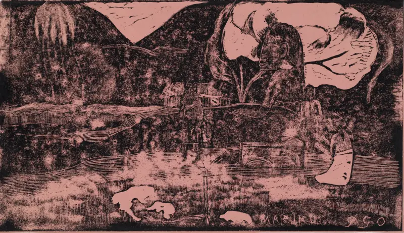 Maruru (Obětní dary vděčnosti), 1893, Paul Gauguin
