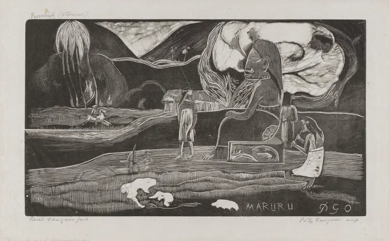 Maruru – Nr. 1, Paul Gauguin
