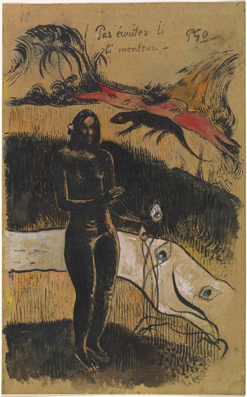 Nave Nave Fenua (probably 1894), 1894 – nr 2 av Paul Gauguin