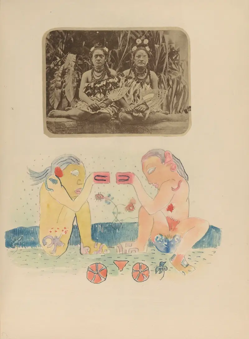 Noanoa Pl.05 von Paul Gauguin