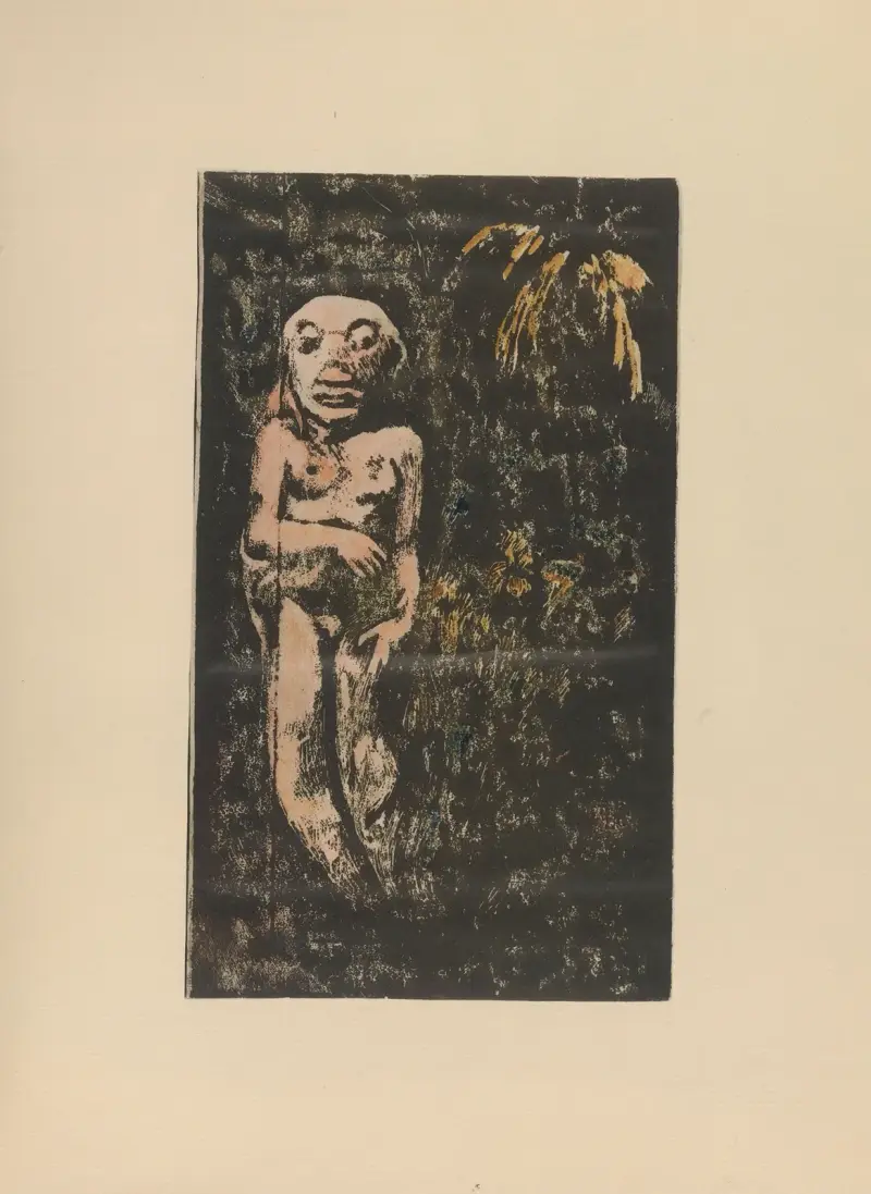 Noanoa Pl.10 von Paul Gauguin