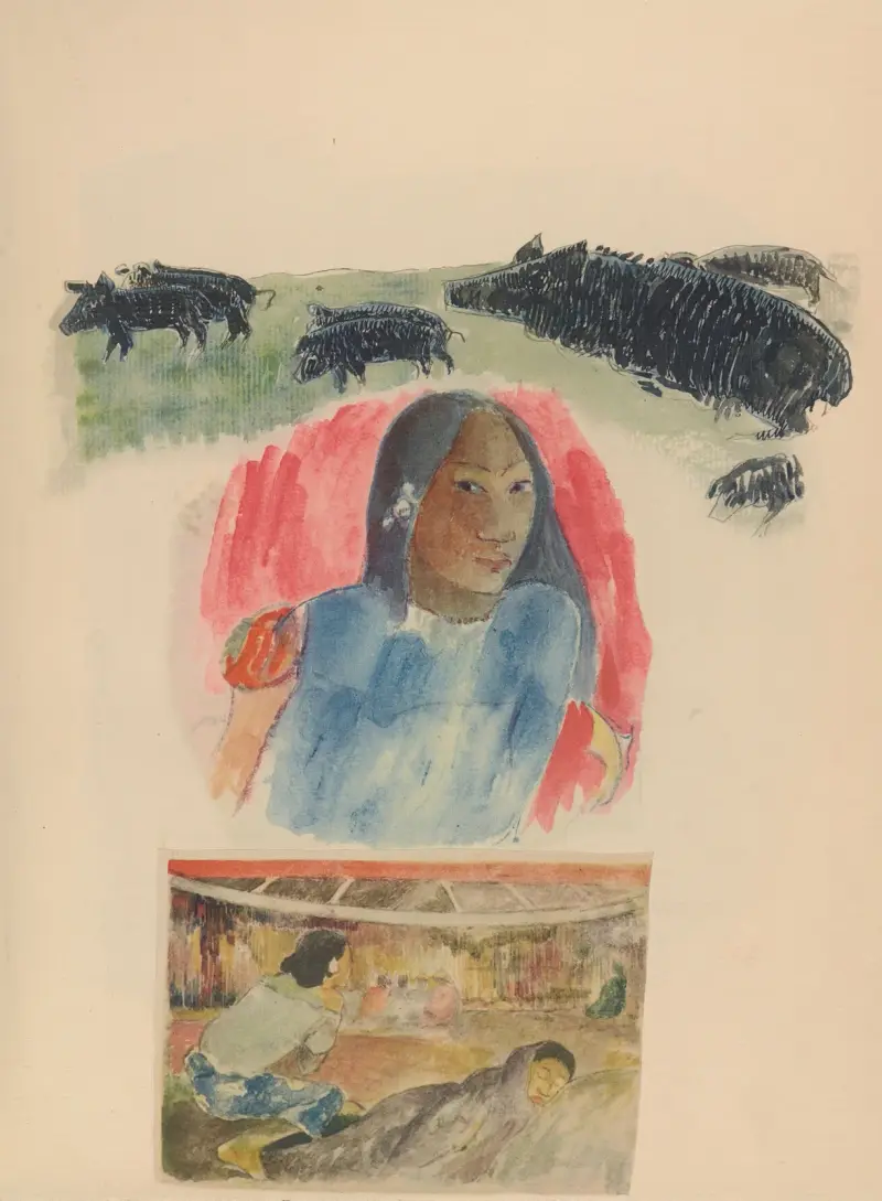 Noanoa Pl.14, Paul Gauguin