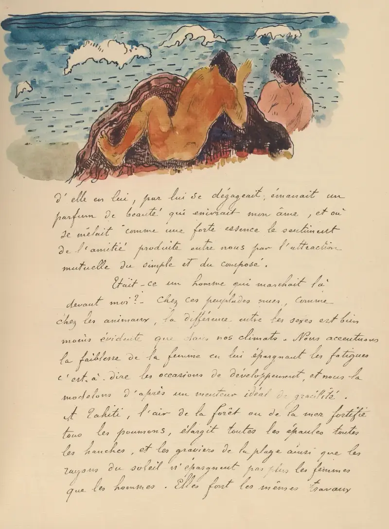 Noa Noa, Tafel 22 von Paul Gauguin