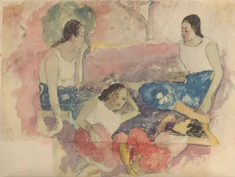 Noanoa Pl.24 von Paul Gauguin