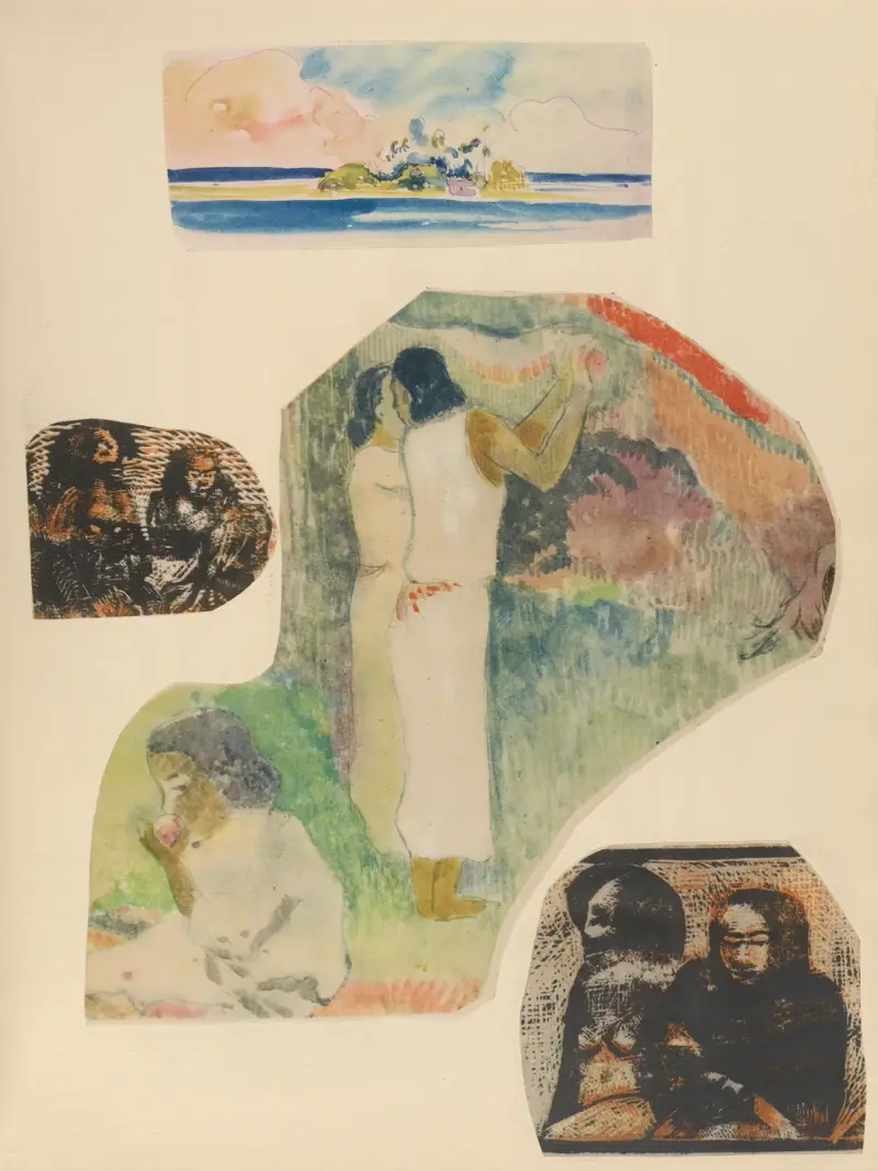Noa Noa, Tafel 33 von Paul Gauguin