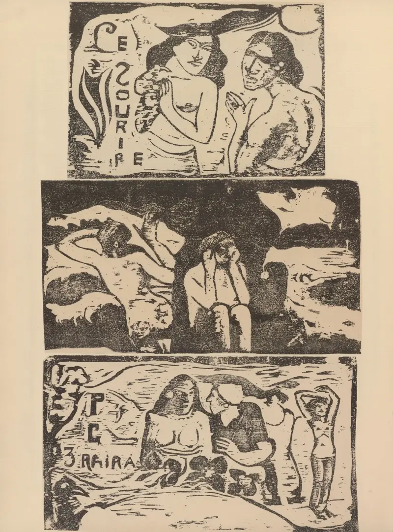 Noanoa Pl.43, Paul Gauguin