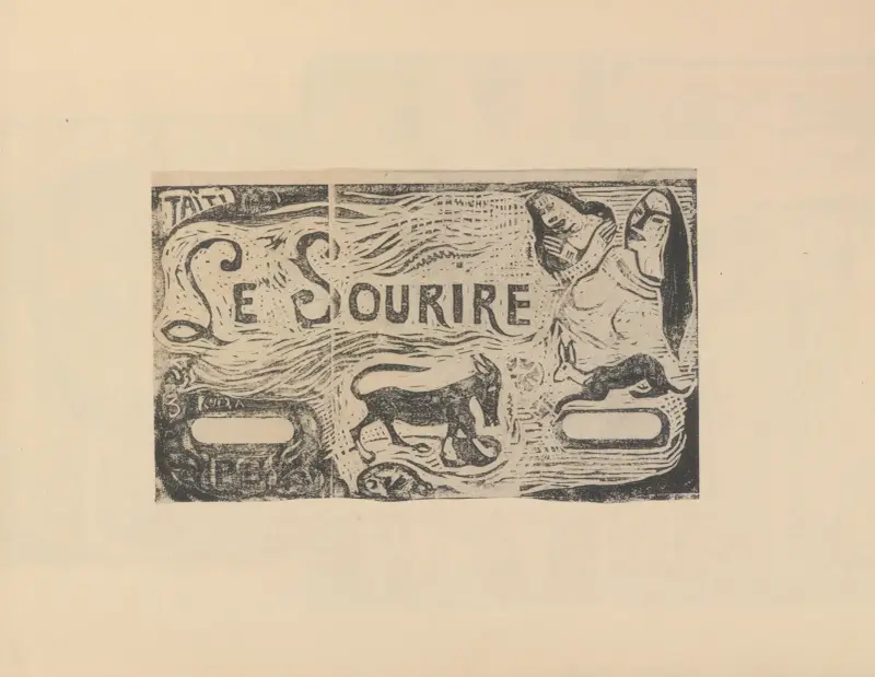 Noa Noa, Tafel 45 von Paul Gauguin