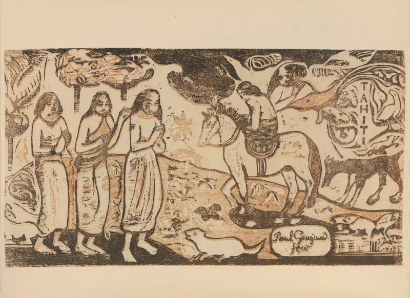 Noanoa Pl.46, Paul Gauguin