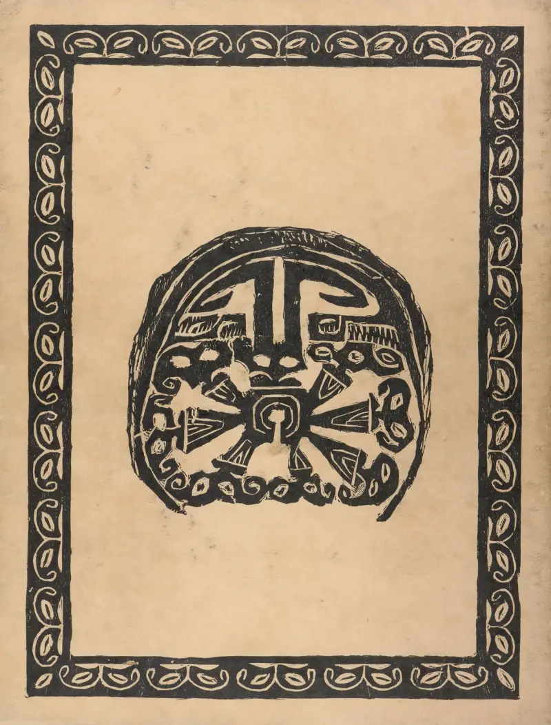 Noanoa Pl.47 von Paul Gauguin