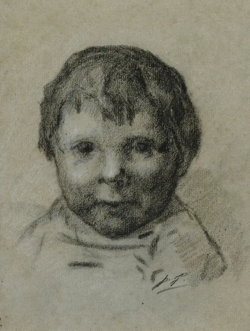 Dětský portrét, Paul Gauguin