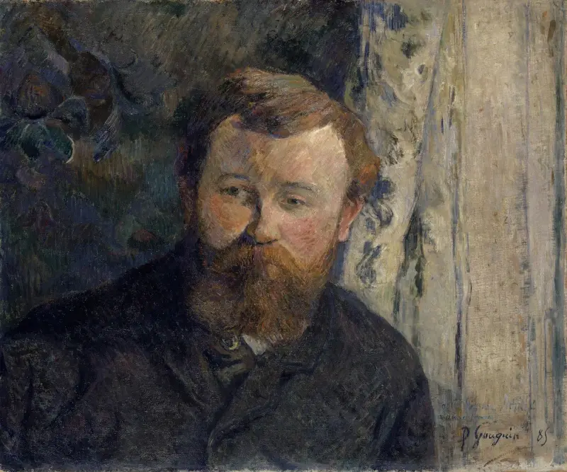 Portrait of the Painter Achille Granchi-Taylor av Paul Gauguin