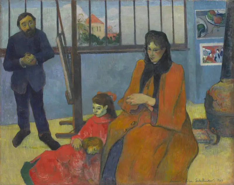 Pracownia Schuffeneckera, Paul Gauguin