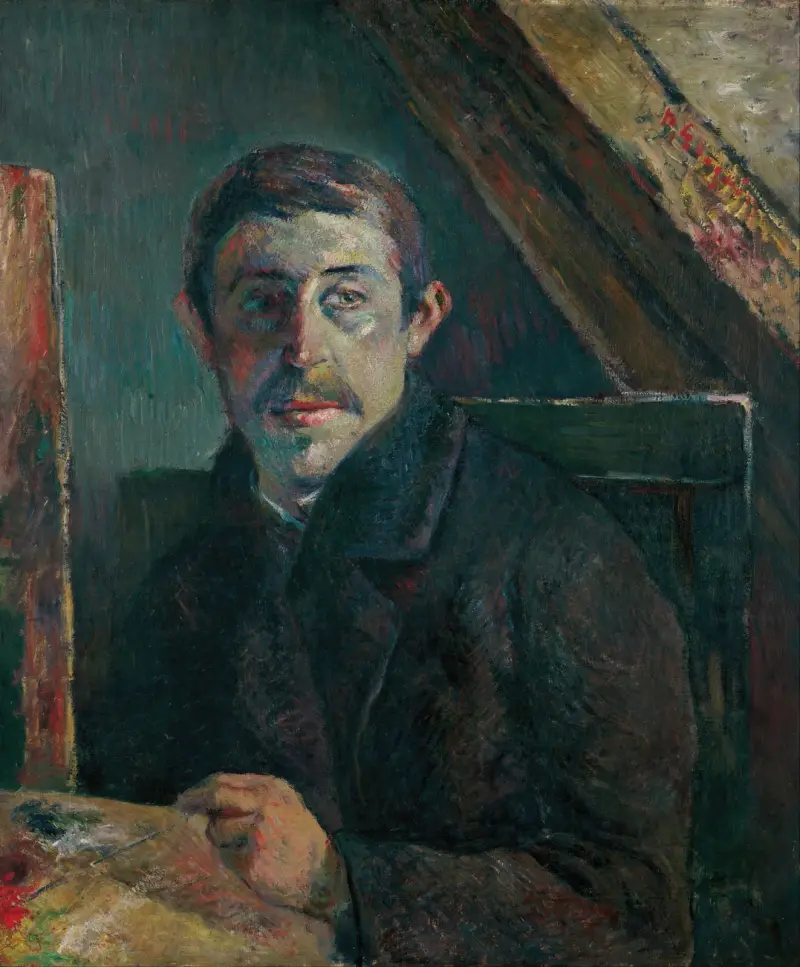 Autoportrét, 1885, Paul Gauguin