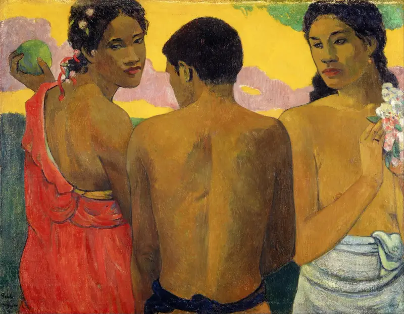 Drei Tahitianerinnen von Paul Gauguin