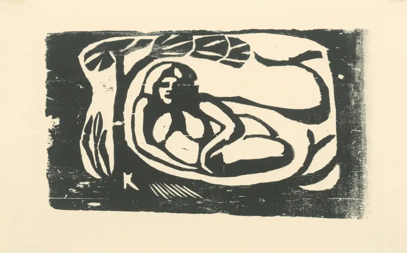 Kobieta, Paul Gauguin