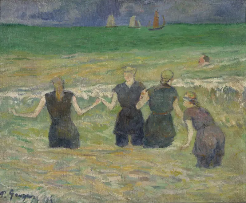 Koupající se ženy, Paul Gauguin