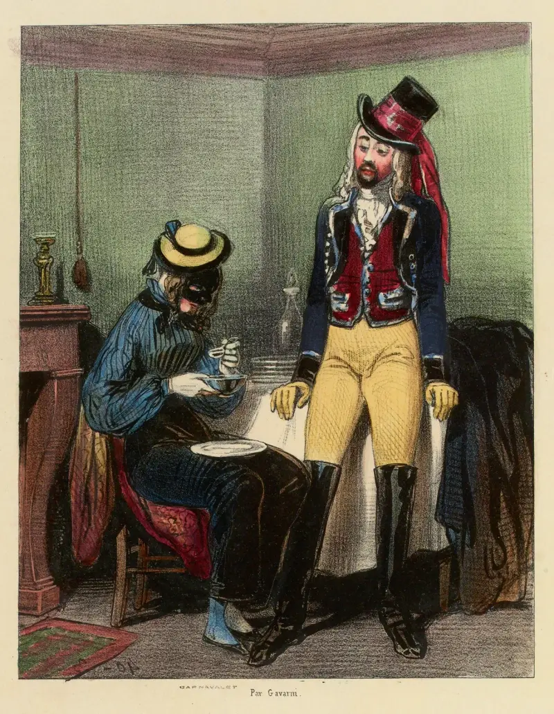 Amanda. L'Ecuyer von Paul Gavarni