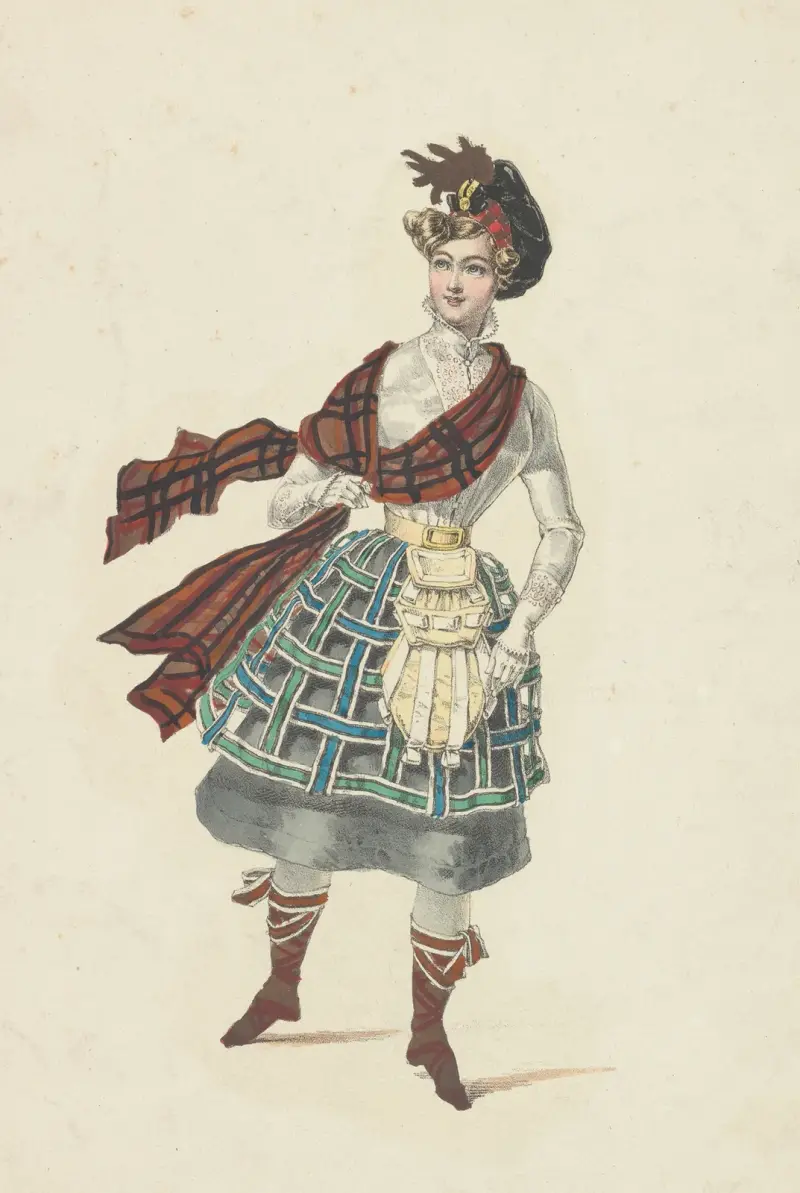 Kostümstiche, 1820 – Nr. 2 von Paul Gavarni