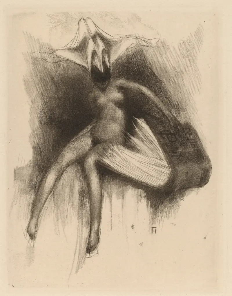 Ekslibris C. Patel, Paul Gavarni