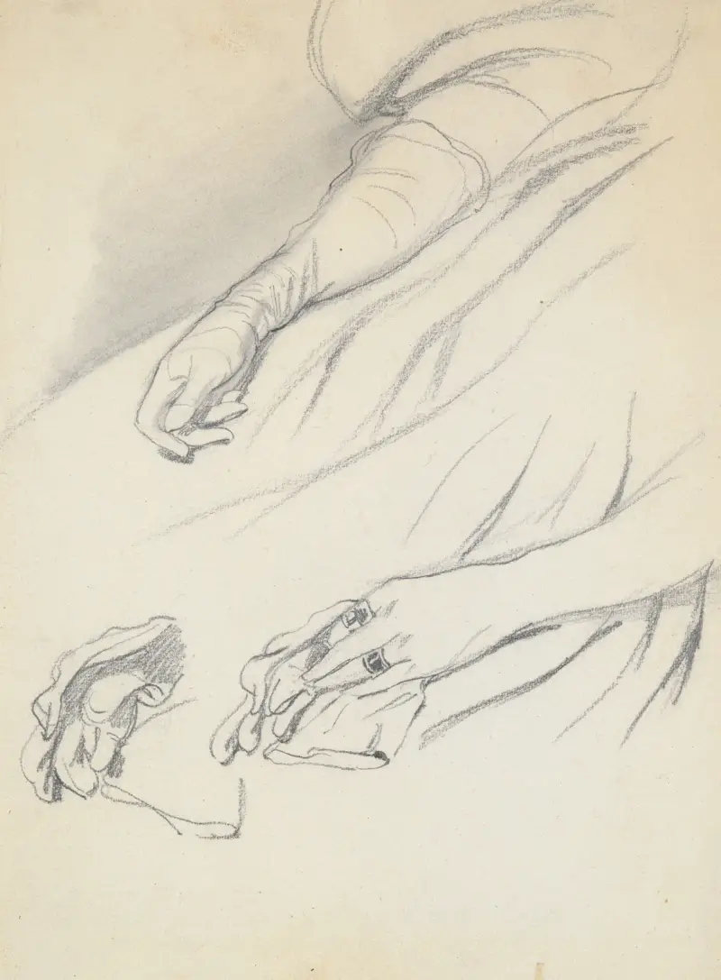 Studie rukou, Paul Gavarni