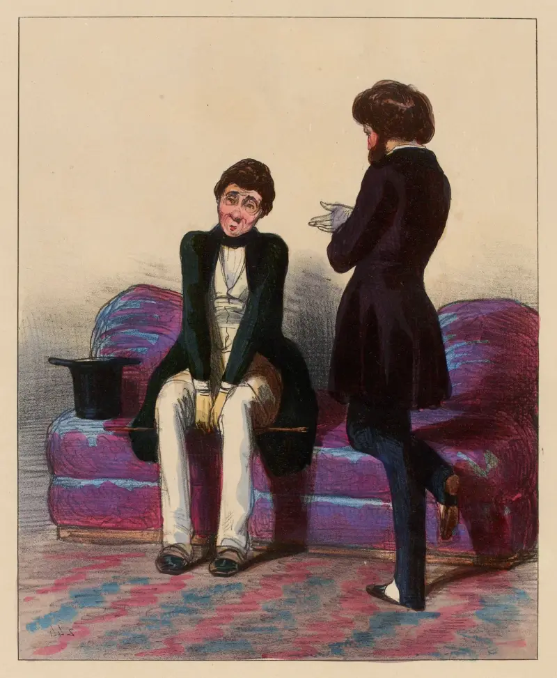 Une enfant une enfant, Mosieu, dont je me croyais, avant hier encore, le premier et le seul amour Si vous avez été av Paul Gavarni