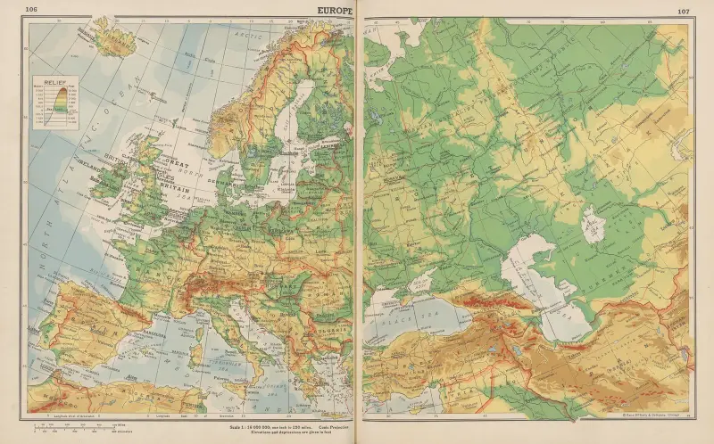 Europe av John Paul Goode
