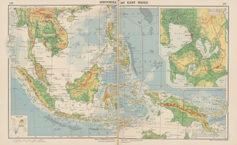 Indochina and East Indies av John Paul Goode