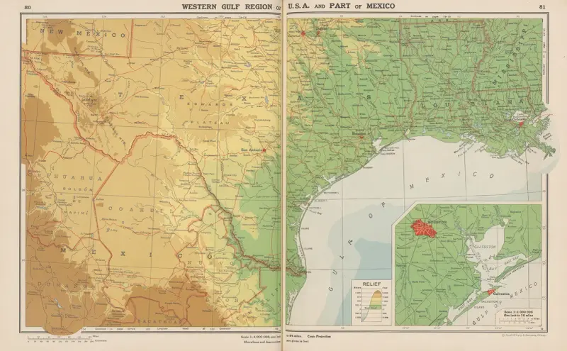 Western Gulf Region of U. S. A and Part of Mexico av John Paul Goode