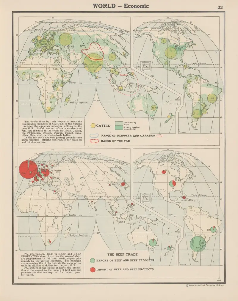 World Economic, Cattle, The Beef Trade av John Paul Goode