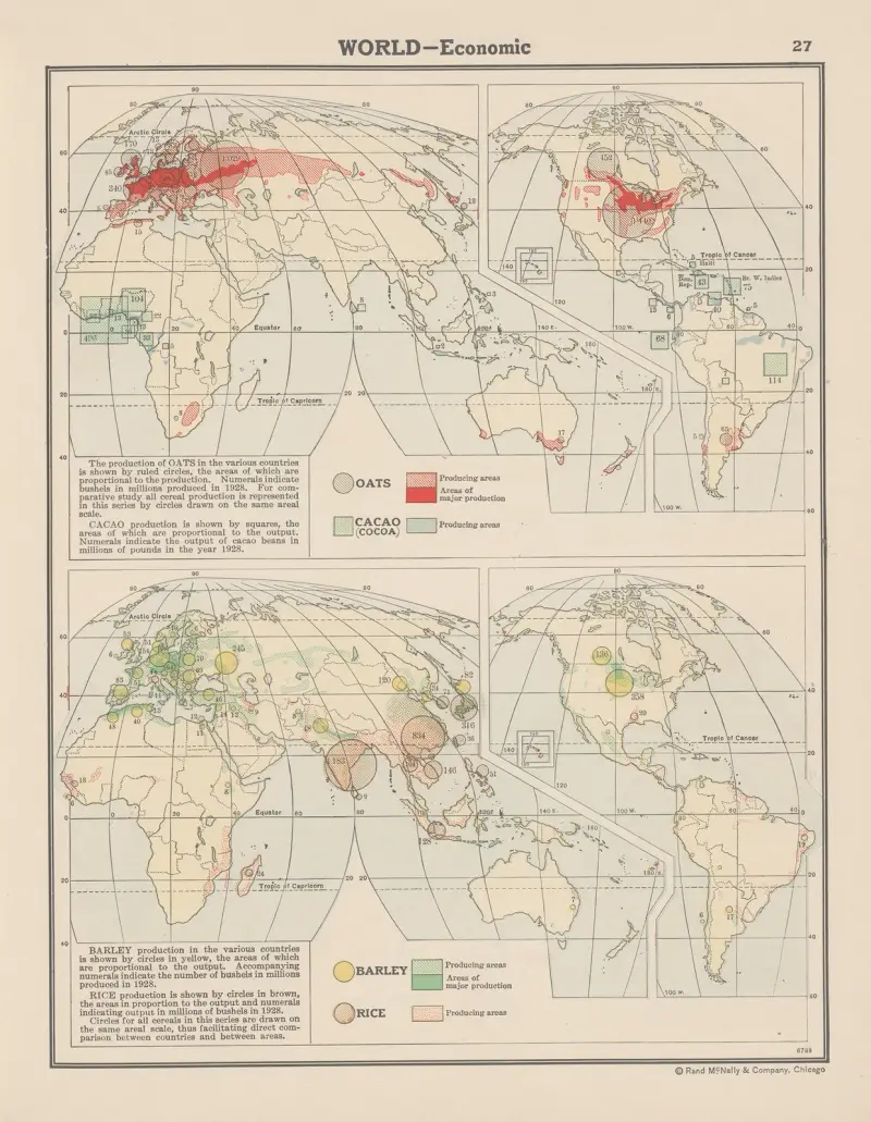 World Economic, Oats—Cacao, Barley—Rice av John Paul Goode