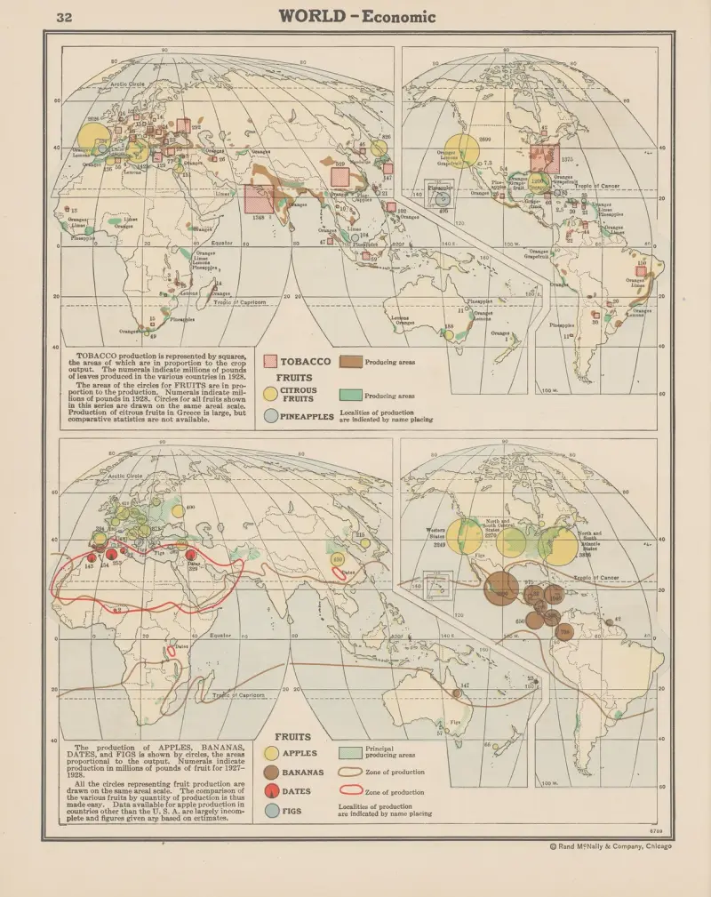 World Economic, Tobacco, Fruits av John Paul Goode