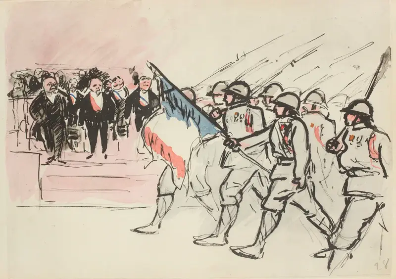 Défilé du 14 juillet 1919, 1919 – nr 2 av Paul Goute