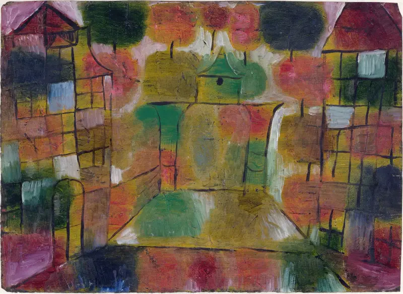 Drzewo i architektura – rytmy, Paul Klee