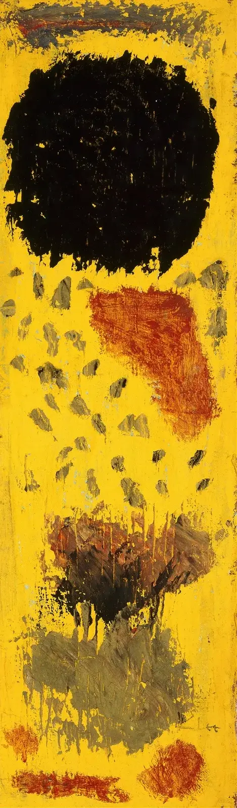 Black, still in place av Paul Klee