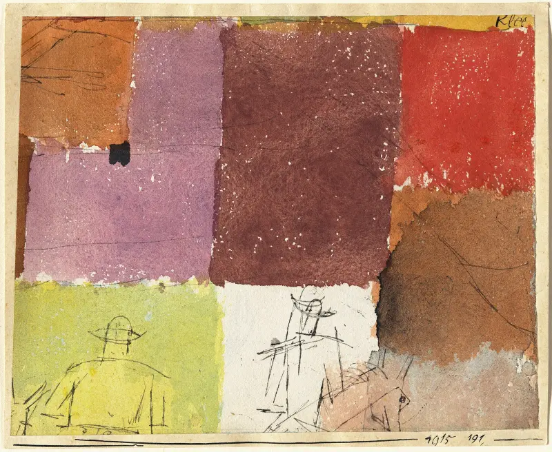 Komposition mit Figuren von Paul Klee