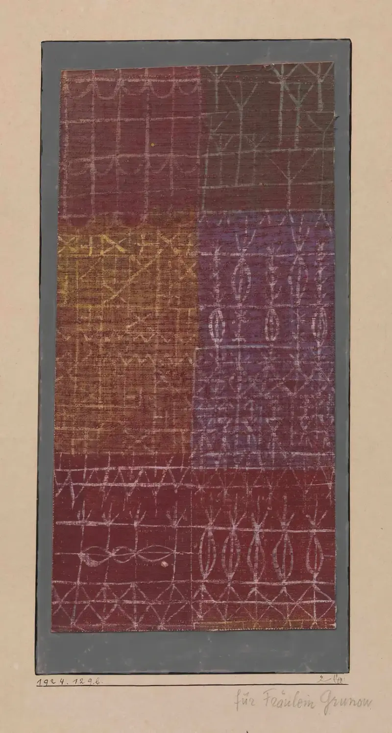 Vorhang von Paul Klee