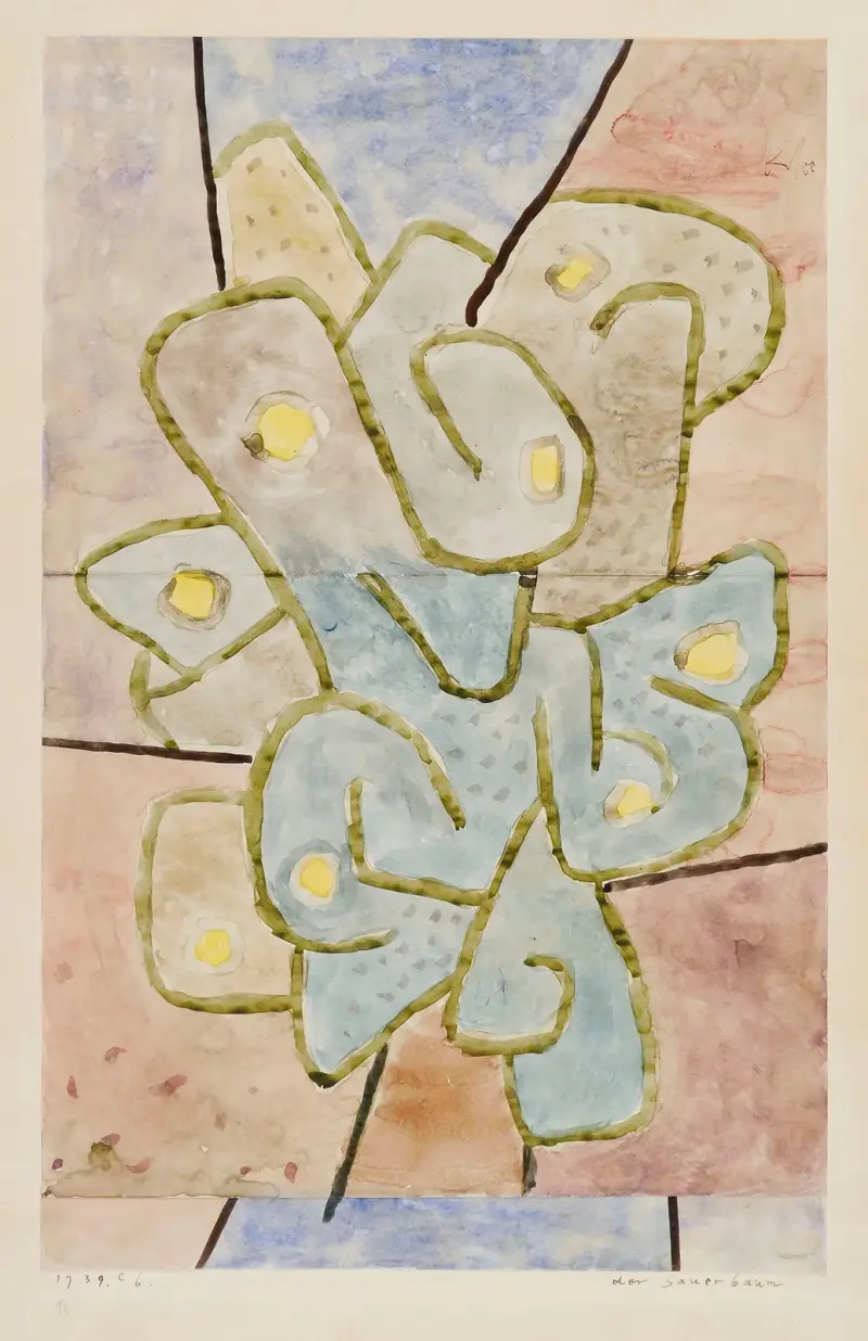 Kyselý strom, Paul Klee