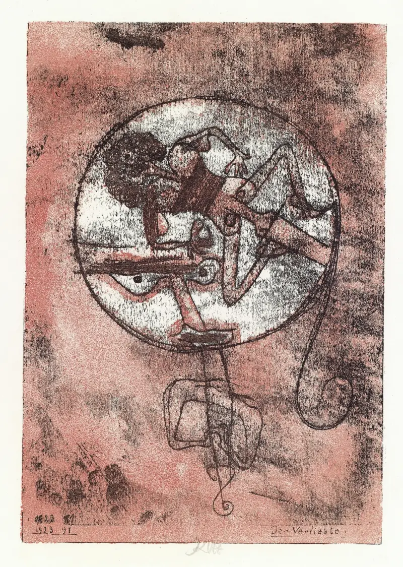 Zamilovaný, 1923 – Nr. 1, Paul Klee